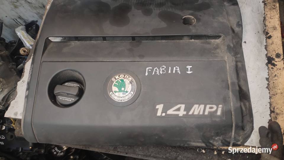SKODA FABIA I 14 MPI pokrywa silnika osłona