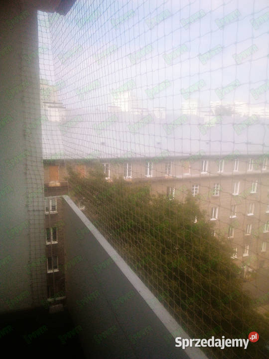 OCHRONA BALKONU KOTA BEZINWAZYJNY MONTAŻ Warszawa