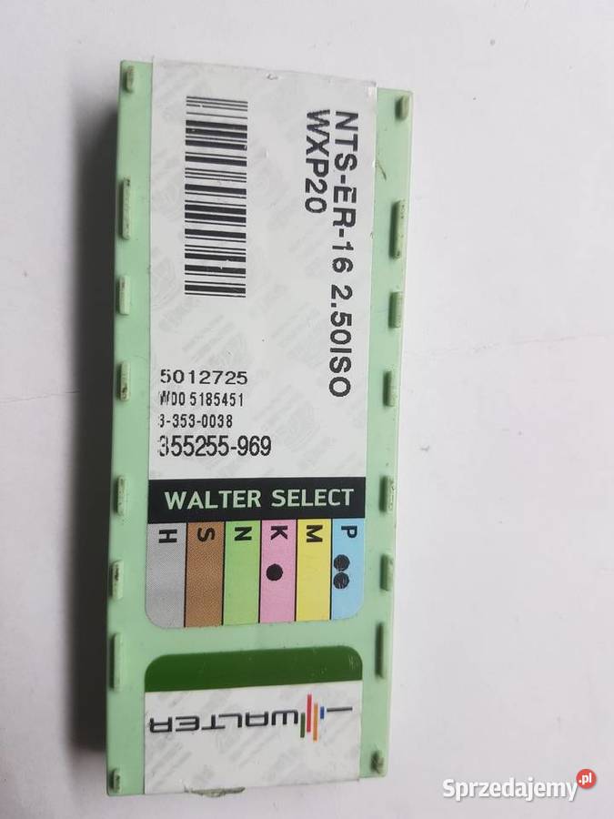 Płytka Walter NTSER16 250ISO WXP20 Gliwice sprzedam