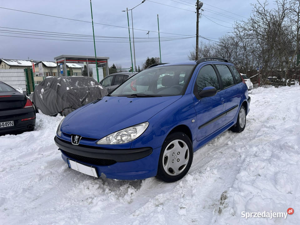Peugeot 206 SW KlimatyzacjaWażne badanie Warszawa