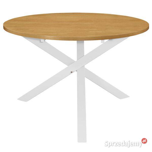 Stół jadalniany biały 120x75 MDF247631 Dom i Ogród Warszawa