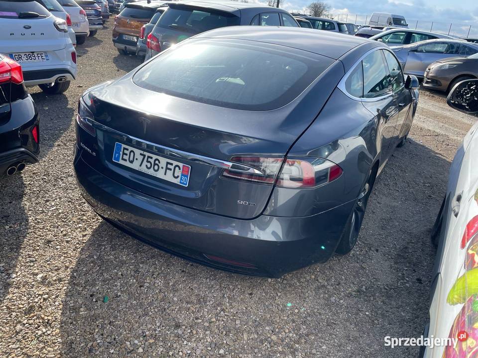 TESLA Model S 90D EQ756 szary dolnośląskie Wrocław