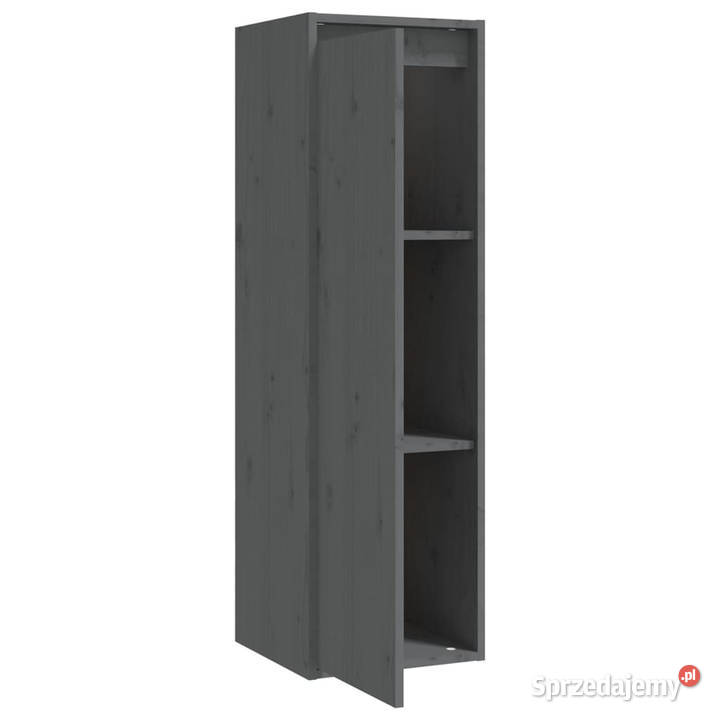 Szafki ścienne 2 szare 30x30x100 drewno sosnowe Warszawa sprzedam