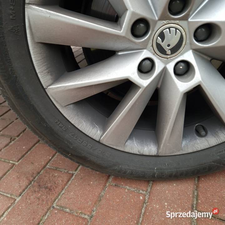 Koła 17 skoda superb 3 opony zimowe Samochodowe Marki
