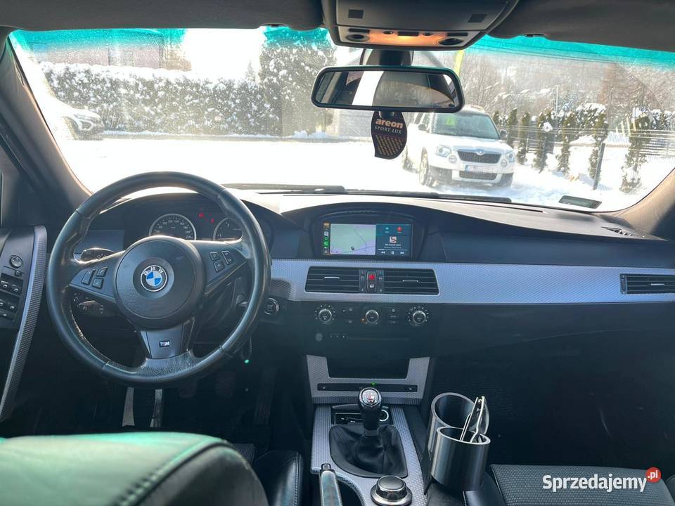 BMW E60 520D M47 2006r MPakiet VIN Manual 399000km Żywiec