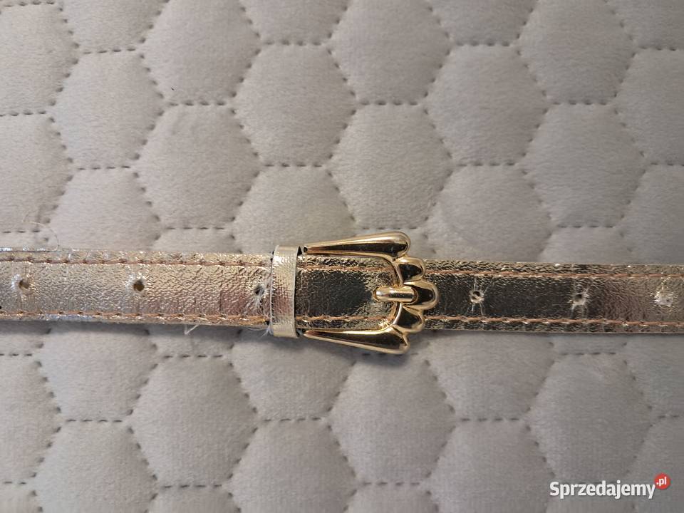 Pasek damski złoty do sprzedania Paski