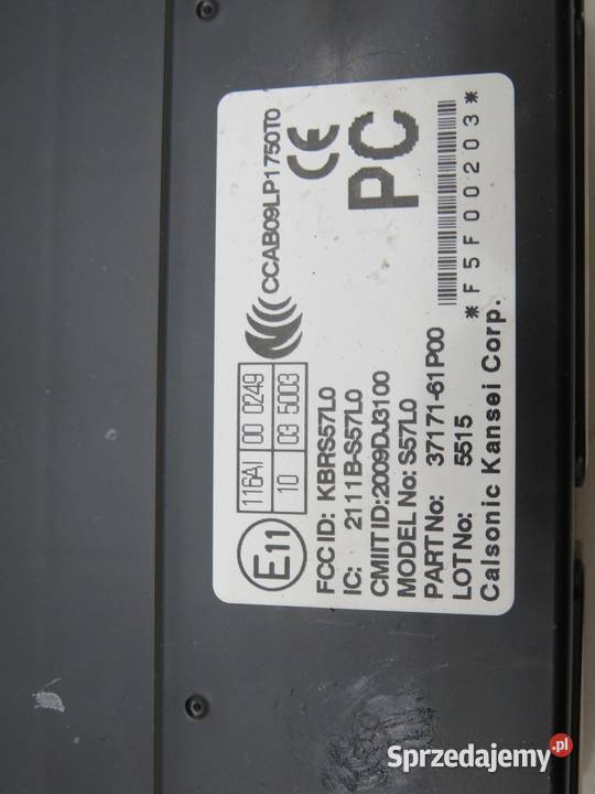 MODUŁ STEROWNIK SWIFT MK7 3717161P00