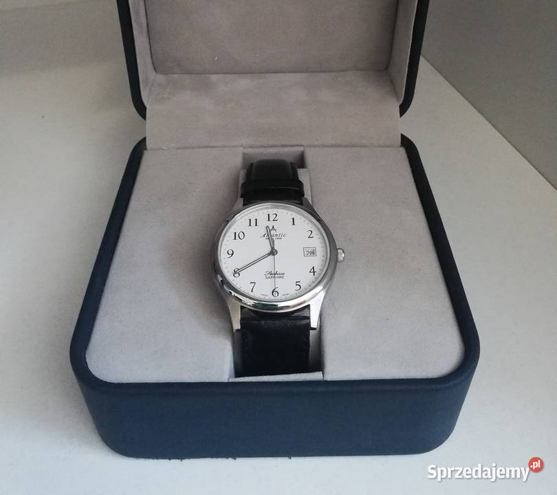 Szwajcarski klasyczny zegarek męski ATLANTIC Męskie Jaworzno
