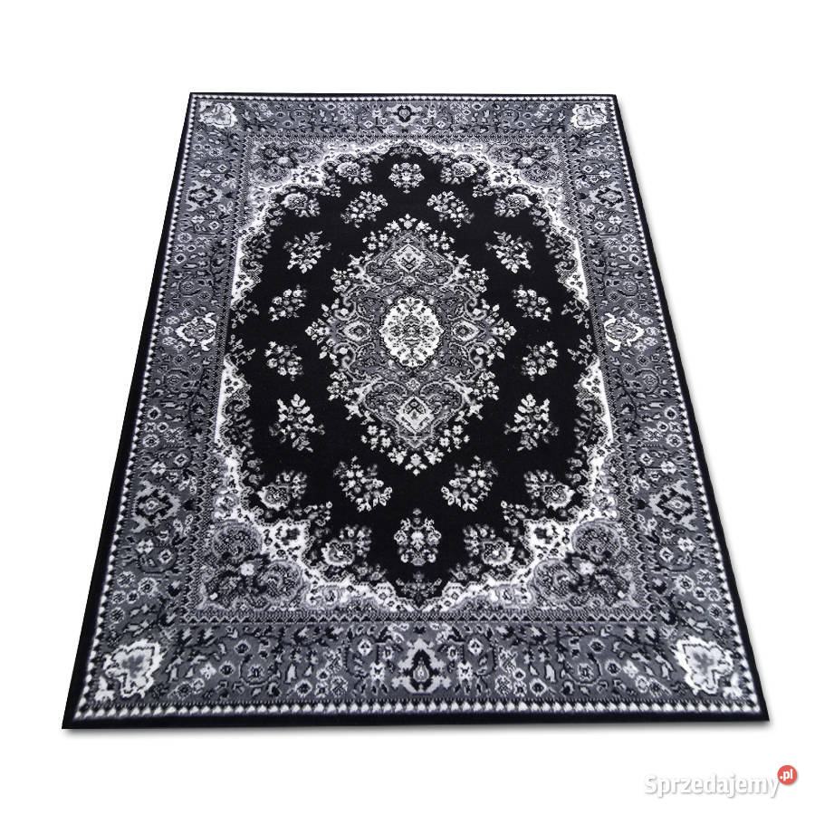 DYWAN 140X200 IDEA KLASYKA CZARNA GĘSTY WŁOS Białystok