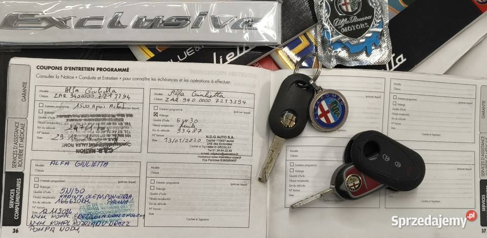 Alfa Romeo Giulietta 20 Exclusive JTDM2 Q2 DNA Legionowo sprzedam
