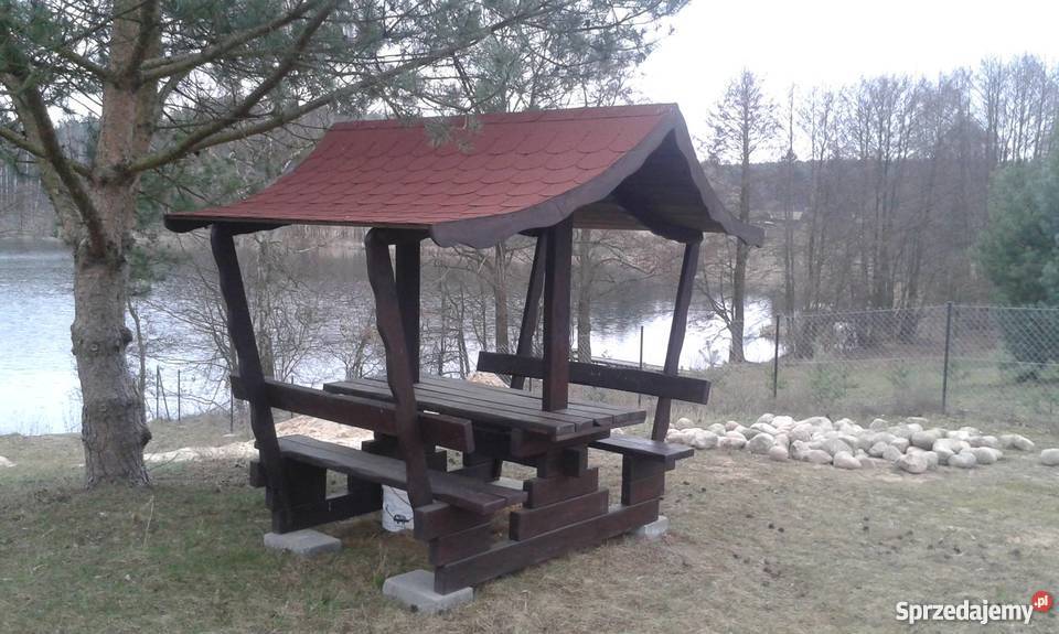 Altany drewniane place zabaw