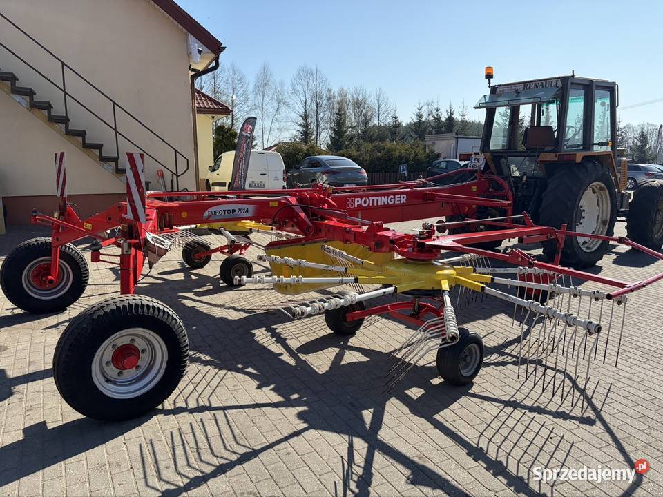 Zgrabiarka 2 karuzelowa Pottinger Euro Top 701 A Myszyniec