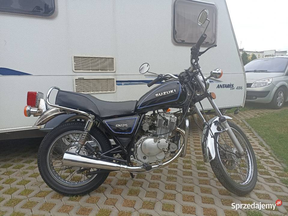 Suzuki gn 125 na kat A1 B wielkopolskie Śrem sprzedam