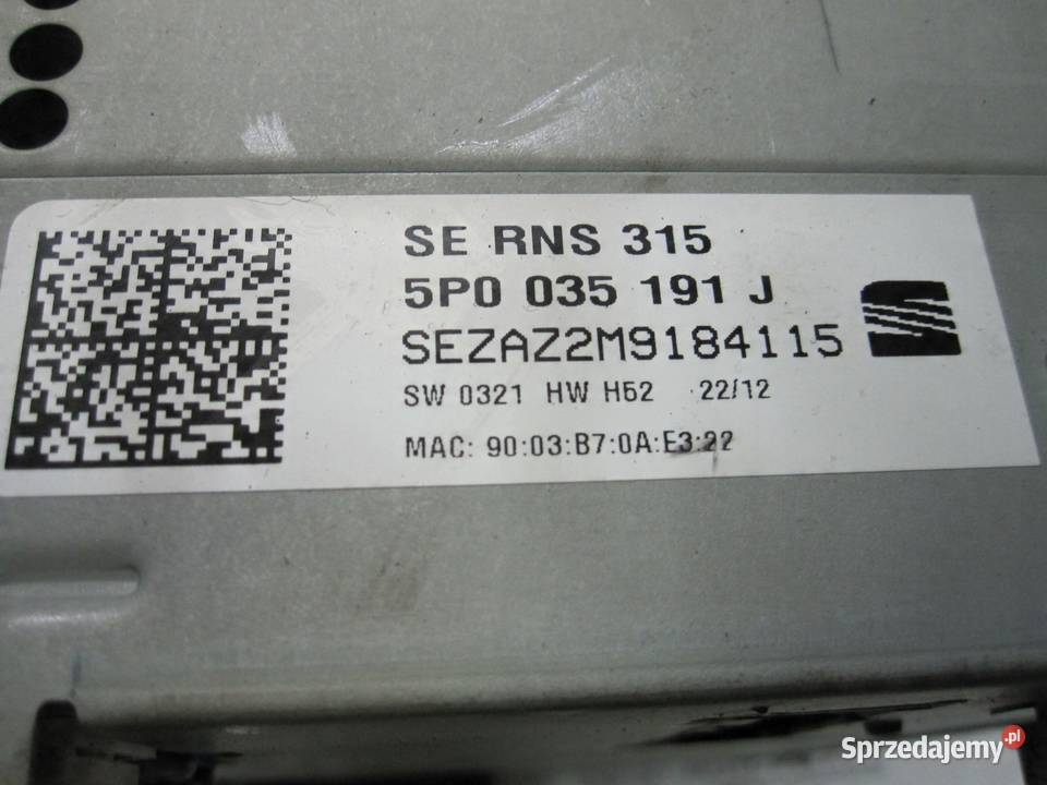 LEON II LIFT 12r radio CD 5P0035191J świętokrzyskie