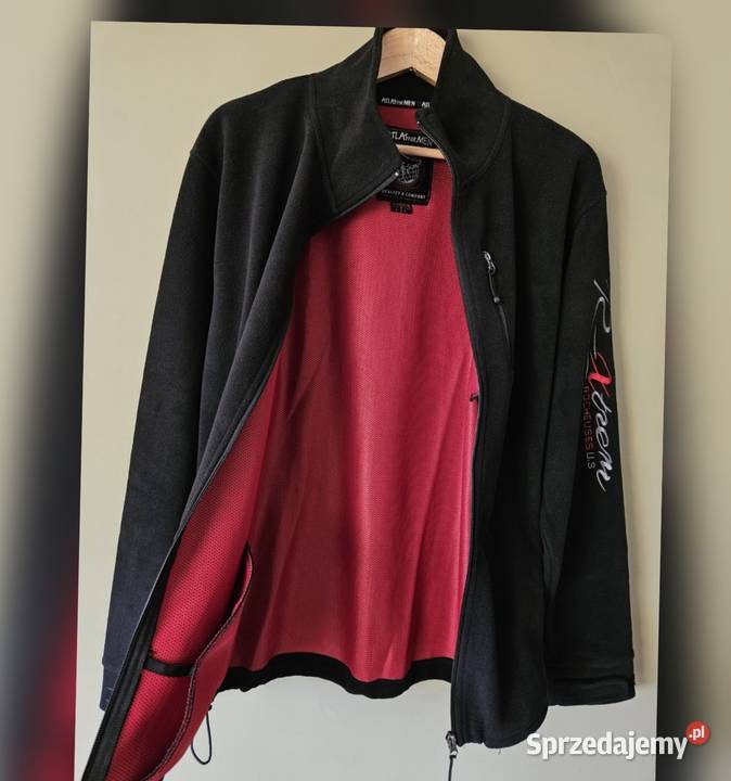 Bluza polarowa z siateczką Sport Atlas for Men czarny Lublin