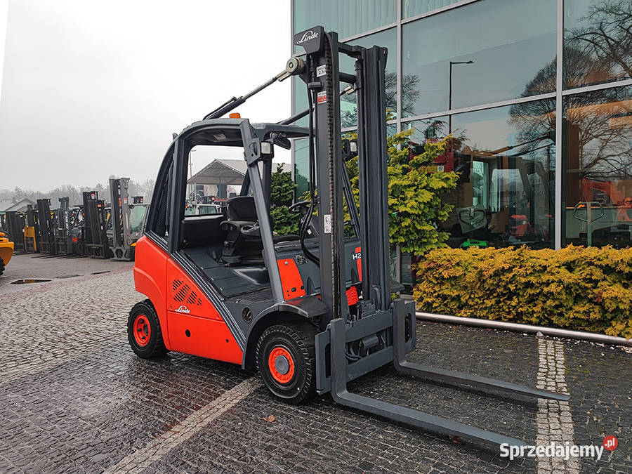 Wózek widłowy Linde H25D02 duplex 4 m diesel 25 małopolskie Kęty