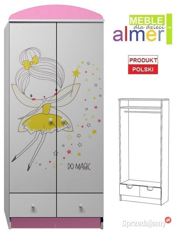 WRÓŻKA 3 N9 szafa dziecięca 80x53 w190 świętokrzyskie Końskie sprzedam