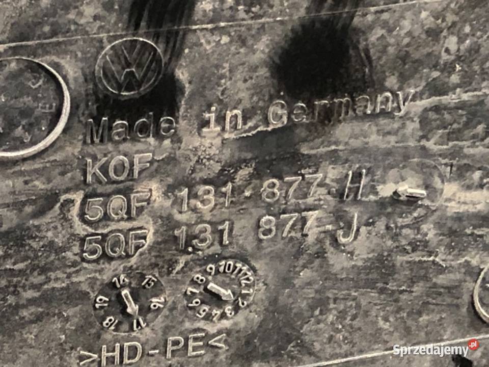 ZBIORNIK DPF VW TIGUAN 5QF131877H 20 150 SUV osobowe