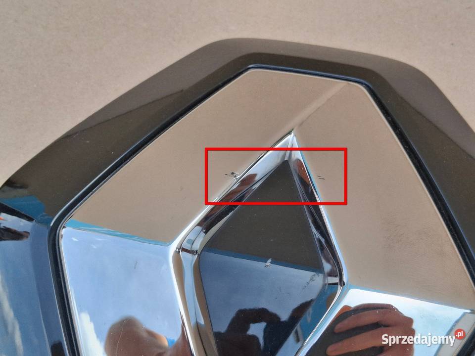 RENAULT ZOE LIFT EMBLEMAT ZNACZEK PODSTAWA Bieleń
