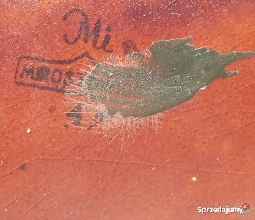 Maska ceramika Mirostowice dizajn PRL Orneta