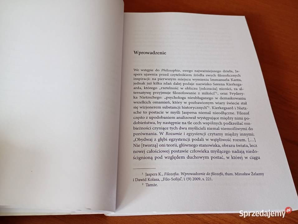 Kierkegaard Karl Jaspers Gdańsk