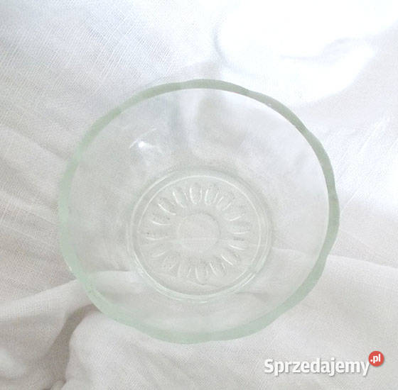 szklane spodki prl szklane miseczki prl szklane Szczecin