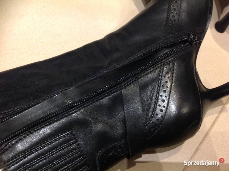 Kozaki Botki SkórzaneDamskie 5 TH Avenue 36 Nowa Sól