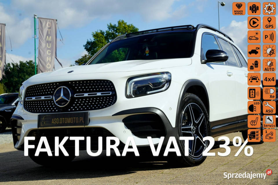 Mercedes GLB FUL LED skóra PANORAMA kamera opolskie sprzedam