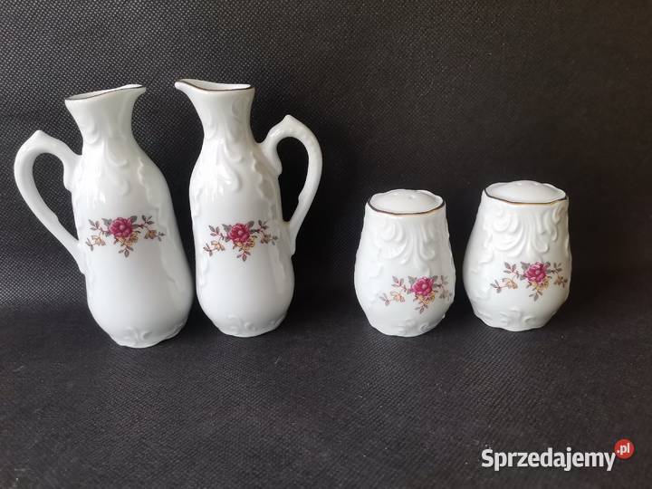 Stara porcelana Ćmielów Chodzież przyprawnik