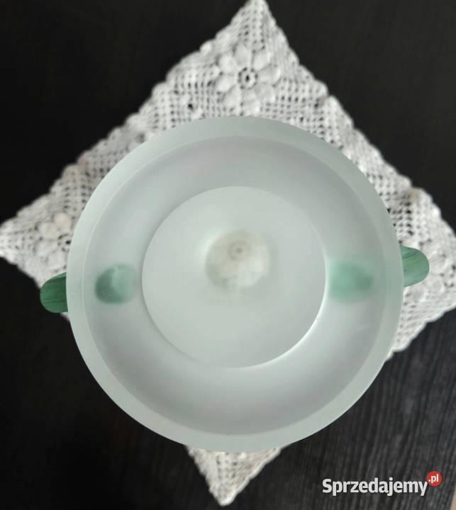 Wazon amfora szkło vintage wielkopolskie