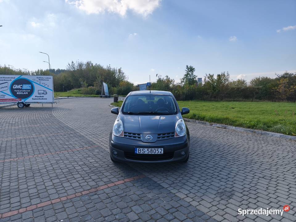 Nissan note 14 benzyna nieuszkodzony Łomża sprzedam