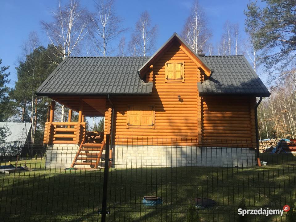 DOM Z BALA 180MM LETNISKOWY 70M2 TARAS BALKON Domki drewniane Rzeszów