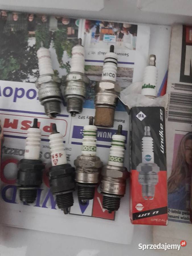 Świece iskrowe do samochodów i motocykli z prl Świece Kowalewice