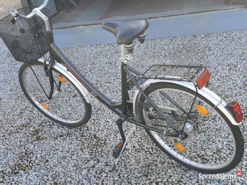 rower damka aluminiowy koła 26 z koszykiem Kwidzyn