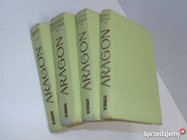LOUIS ARAGON ŚWIAT RZECZYWISTY 4 TOMY FA Goleniów