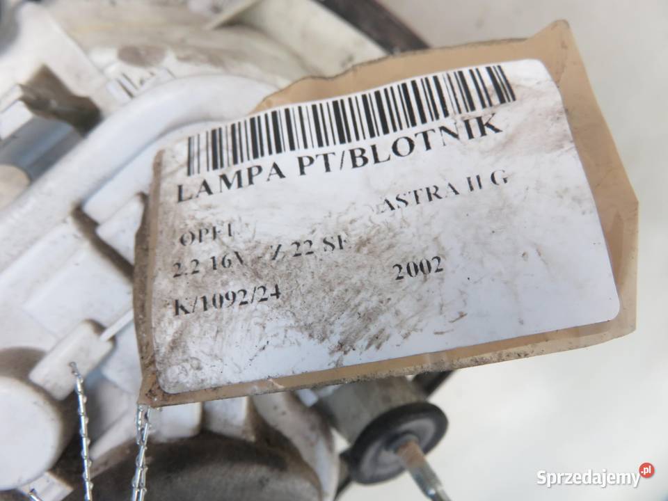 LAMPA PRAWA TYLNA OPEL ASTRA G abriolet 13117099 osobowe sprzedam