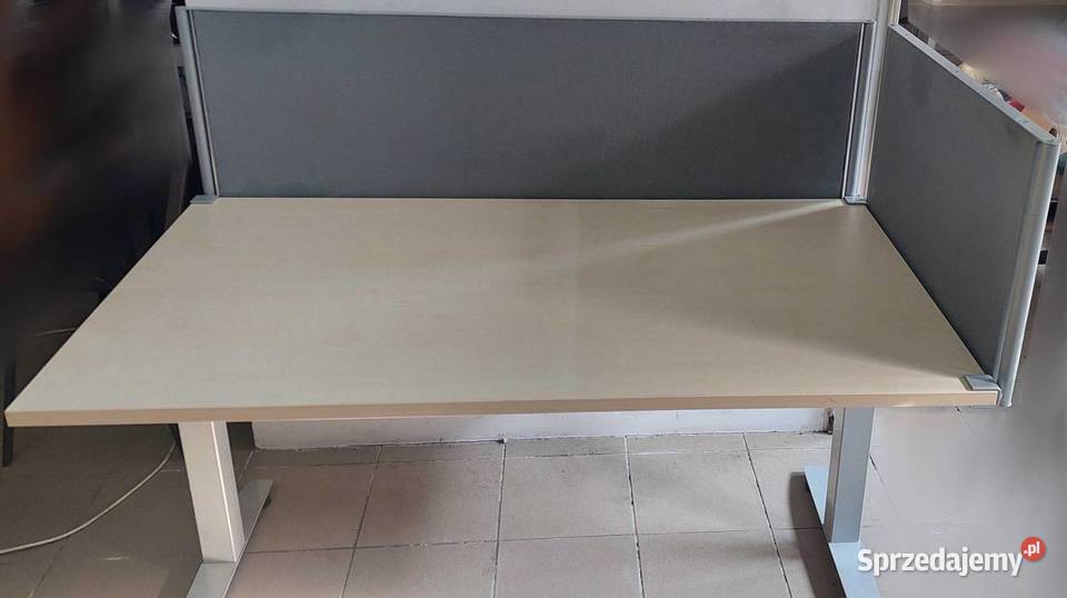 Sprzedam 3 biurka 80x140 z osłonami bocznymi Warszawa