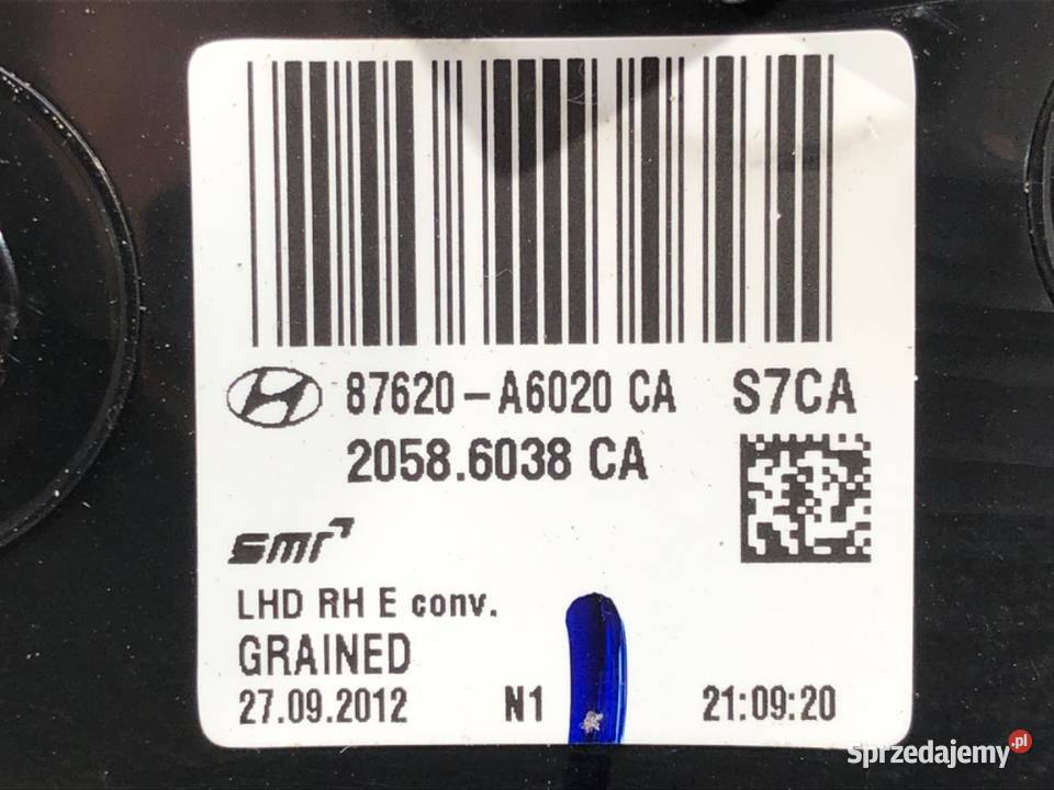 LUSTERKO PRAWY HYUNDAI i30 Kombi ZEWNĘTRZNE sprzedam