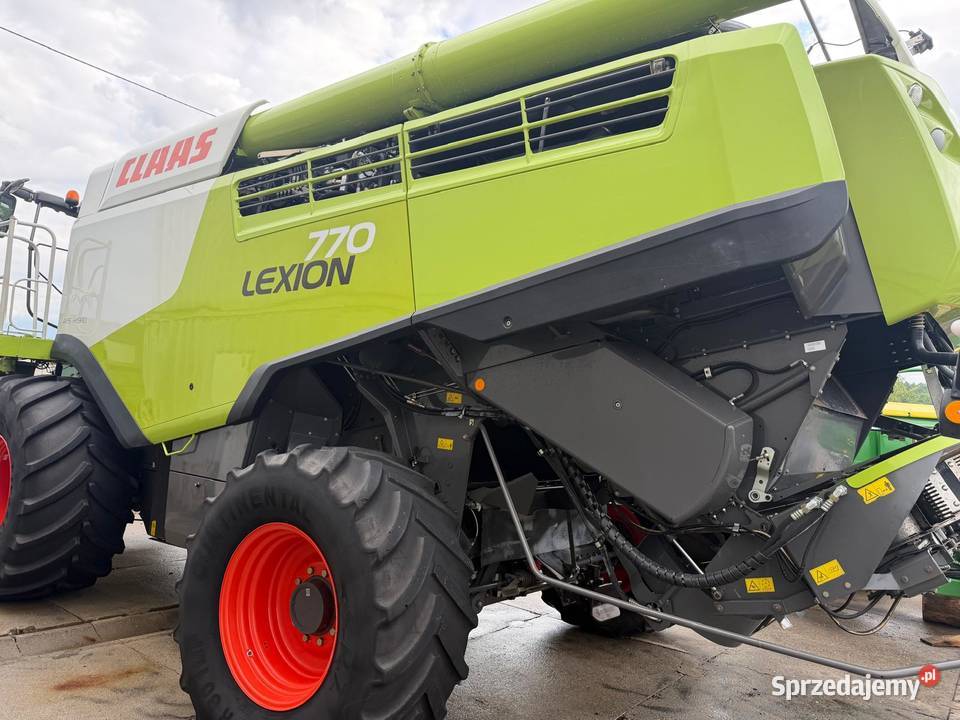 Kombajn zbożowy Claas Lexion 770 heder V1050 dolnośląskie Nowa Ruda sprzedam
