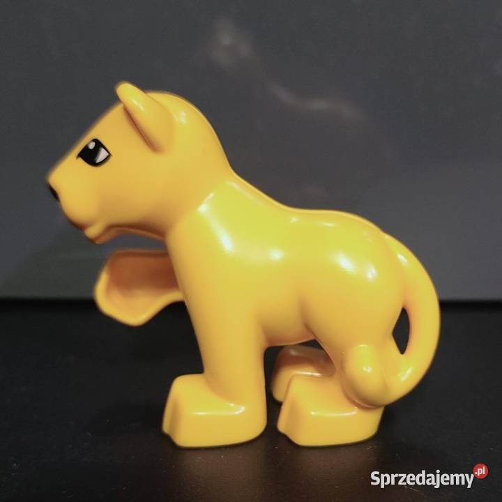 Lego Duplo figurka Lwiątko Lew z podniesioną Klocki Warszawa