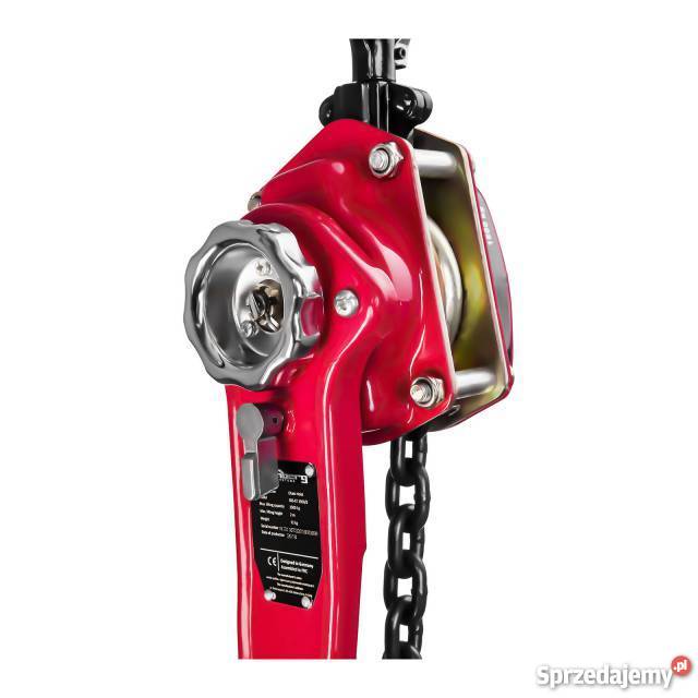 Grzechotkowa wciągarka łańcuchowa 750 do 2m Poczesna