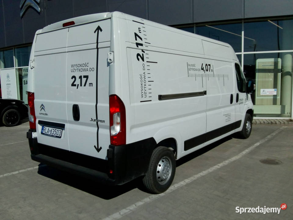 Citroen Jumper 35 L3H2 22 BlueHDi 165 Wyprzedaż tempomat Krasne