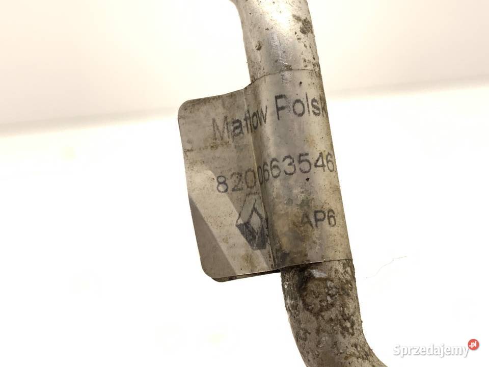 RURKA KLIMATYZACJI DACIA LOGAN 8200663546 16 105 osobowe podkarpackie