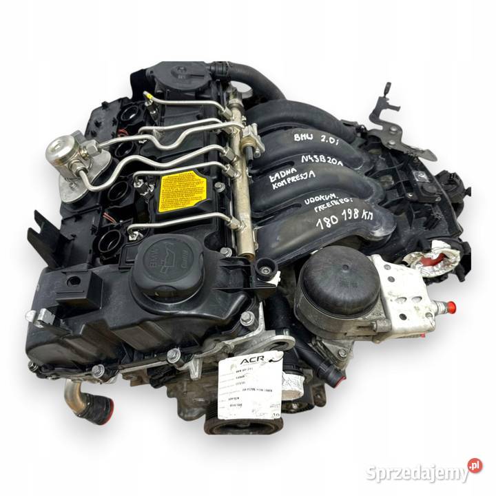 SILNIK N43B20 N43B20A BMW E81 E87 E60 E61 E90 Chełm