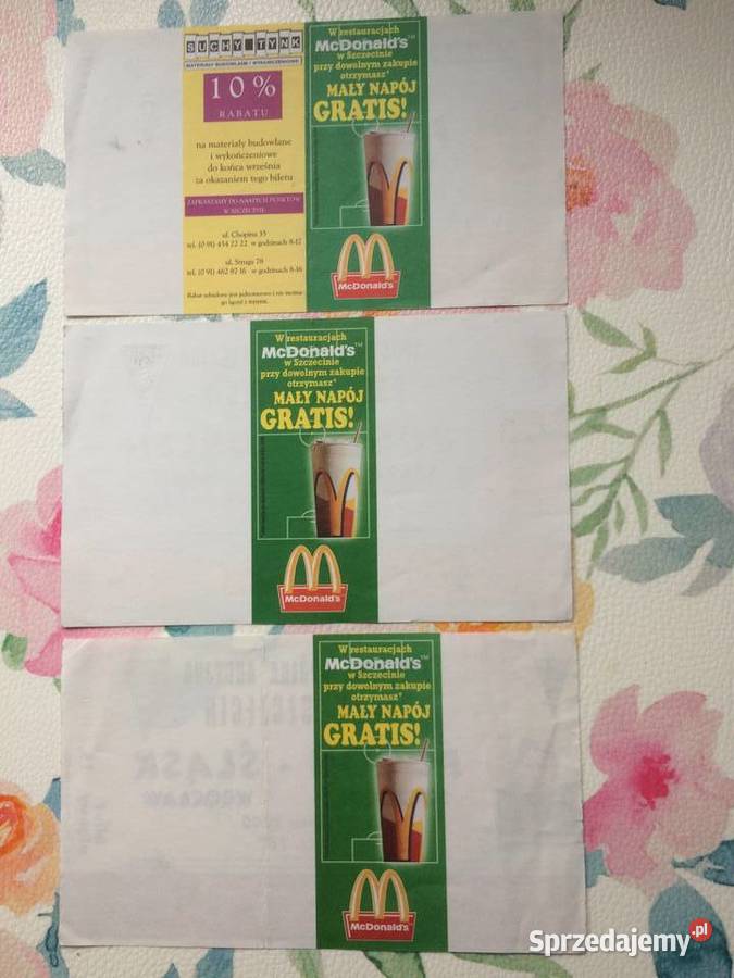 1165 Bilety Pogoni Szczecib 2000 R Szczecin