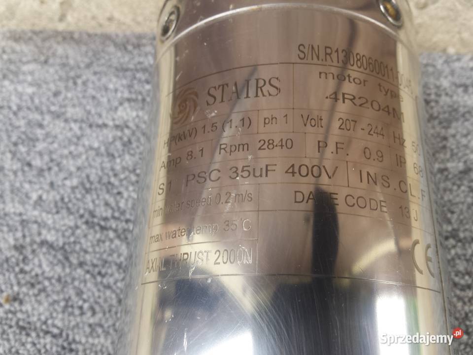 Pompa głębinowaSTAIRS 4R204M Rzeszów