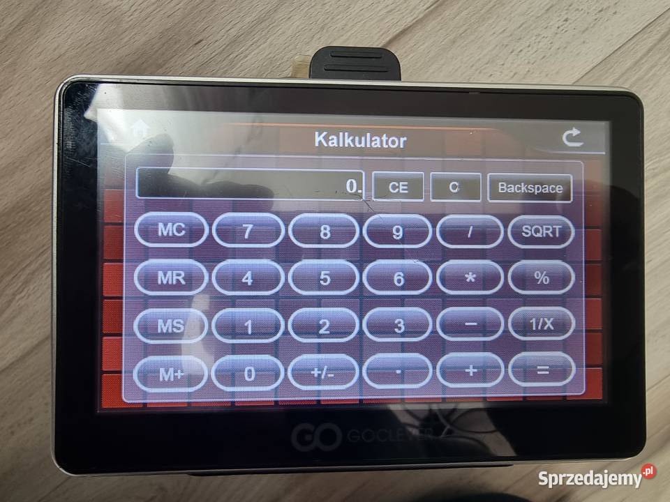 Sprawna Nawigacja GPS GoClever NAVIO 505 Uchwyt Nawigacje GPS Nawigacje GPS