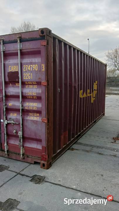 Kontener morski magazynowy 20 DV 6 metrów Grójec