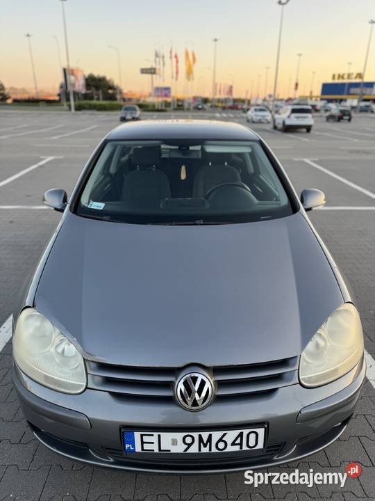 Volkswagena Golfa V z 2005 roku Łódź