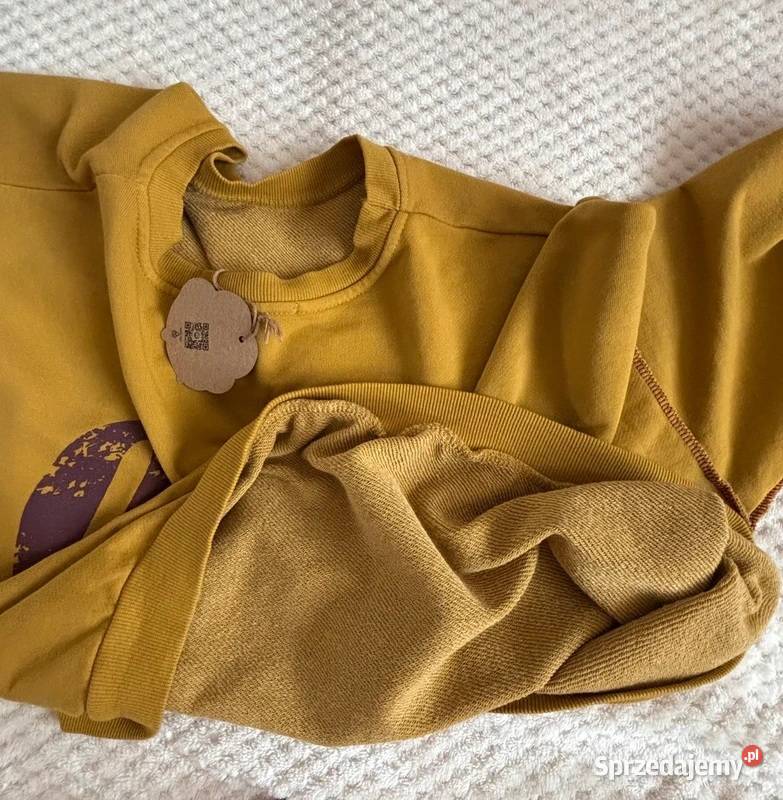 Bluza damska musztardowa oversize vintage 90s Szczecin